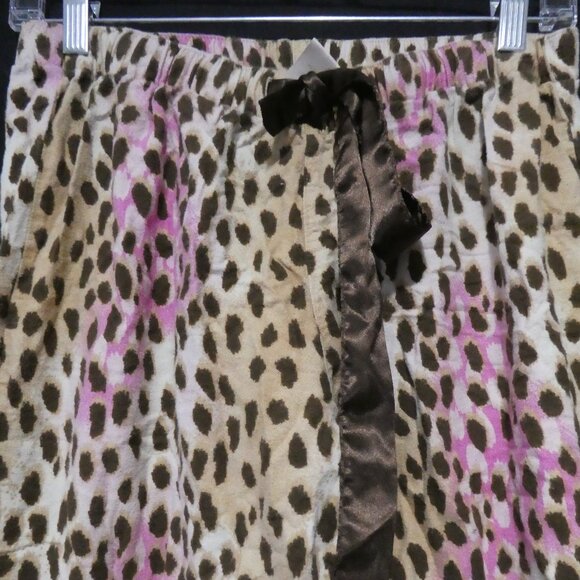 JOE FRESH | medium | 100% Cotton | Leopard Print Pajama Pants - Picture 4 of 16